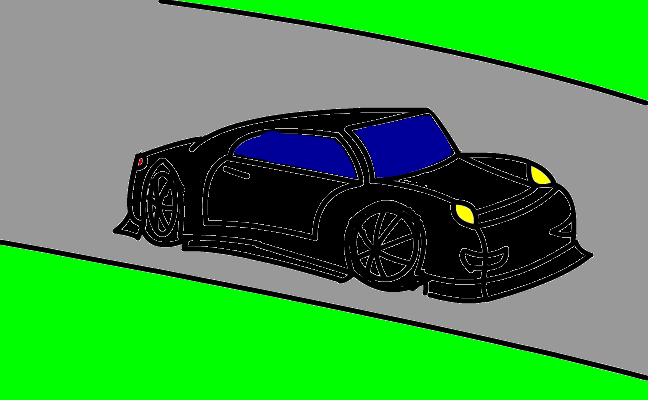 black ferrari