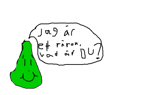 Jag är ett päron