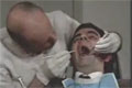 Bild från Mr Bean går till tandläkaren