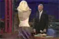 Bild från Courtney love hos David letterman