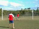 Bild från Headshot med fotboll