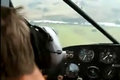 Bild från Pilot låtsas svimma
