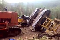 Bild från Kranen glider nedströms
