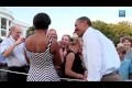 Bild från Barack Obama får tyst på skrikande bebis