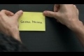 Bild från Enorm stopmotion med post-its