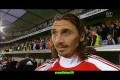 Bild från [HQ]  Malmö FF AC Milan 2-2 Full interview ´´Zlatan Ibrahimovic´´ (Swedish) 2011-08-14