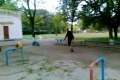 Bild från Playground BackFlip FAIL