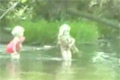 Bild från 5-åring fångar stor fisk