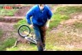 Bild från BMX ler pöl Fail
