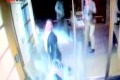Bild från Glas entré stunt fail