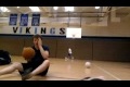 Bild från Kasta basketboll utan att titta!