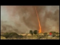 Bild från Tornado av eld fångat på film