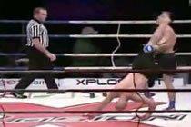Bild från Oväntad MMA Knockout