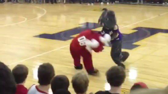 Bild från Maskot Fight