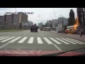 Bild från Bil Explosion kafé i Kiev
