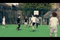 Bild från Fotboll som spelas på en uppblåsbar madrass!