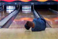 Bild från Armlös bowlingspelare